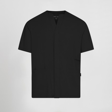 Blusa sanitaria hombre Alonso cuello pico cómoda | Workers Uniformes