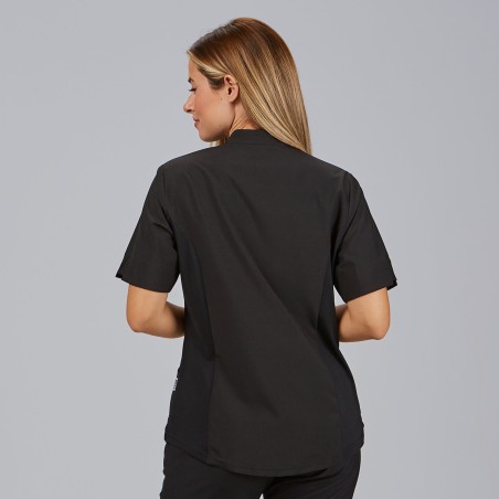 Blusa sanitaria mujer Mara con cremallera cómoda | Workers Uniformes