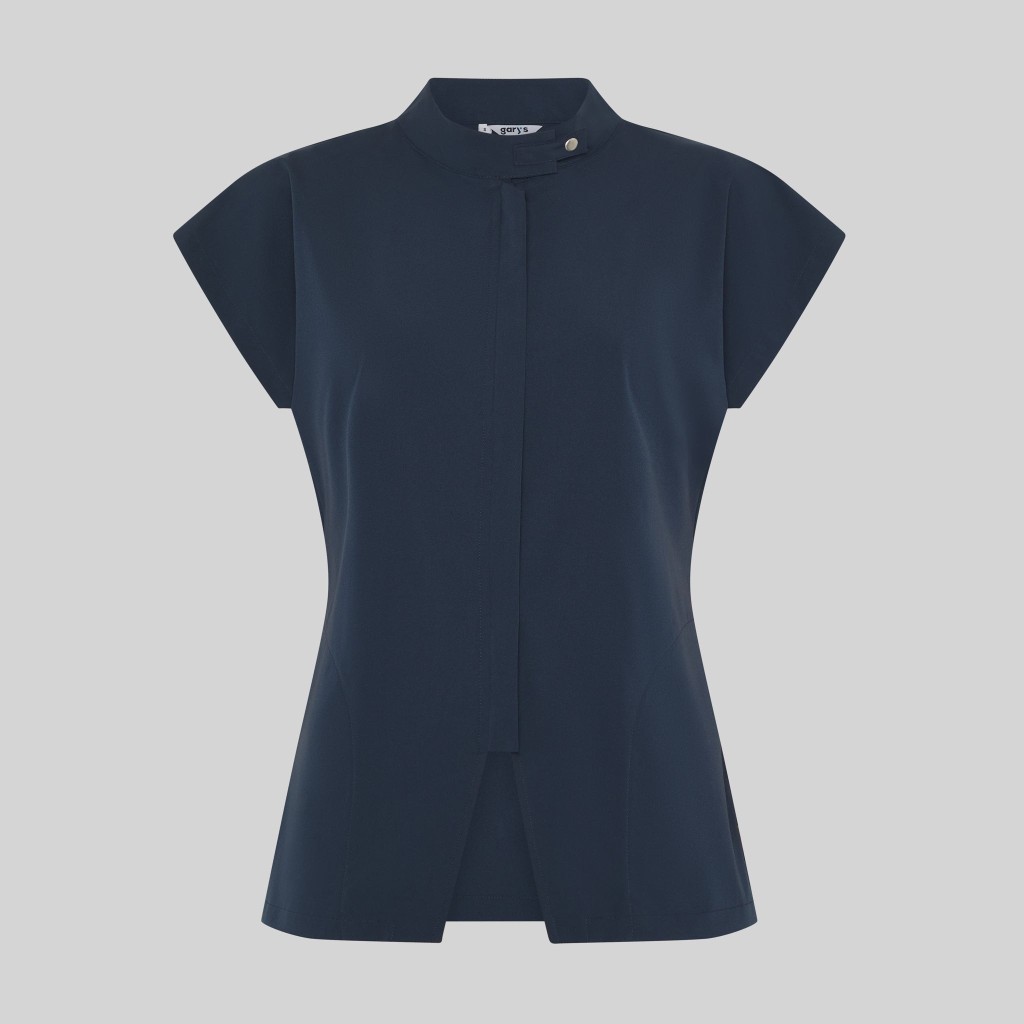 Blusa sanitaria mujer Musa con cremallera cómoda | Workers Uniformes