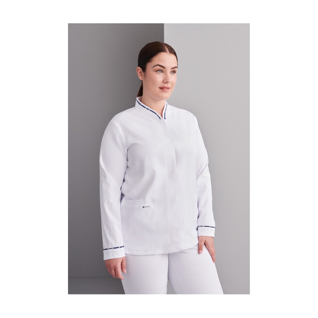 Chaqueta farmacia mujer manga larga cómoda | Workers Uniformes