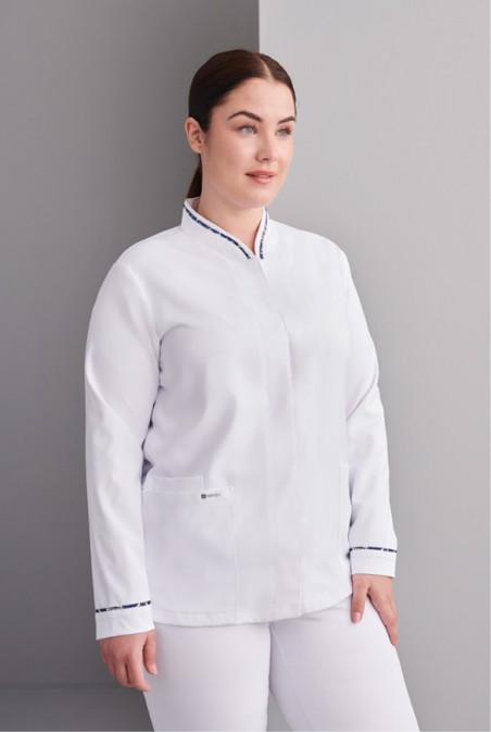 Chaqueta farmacia mujer manga larga cómoda | Workers Uniformes