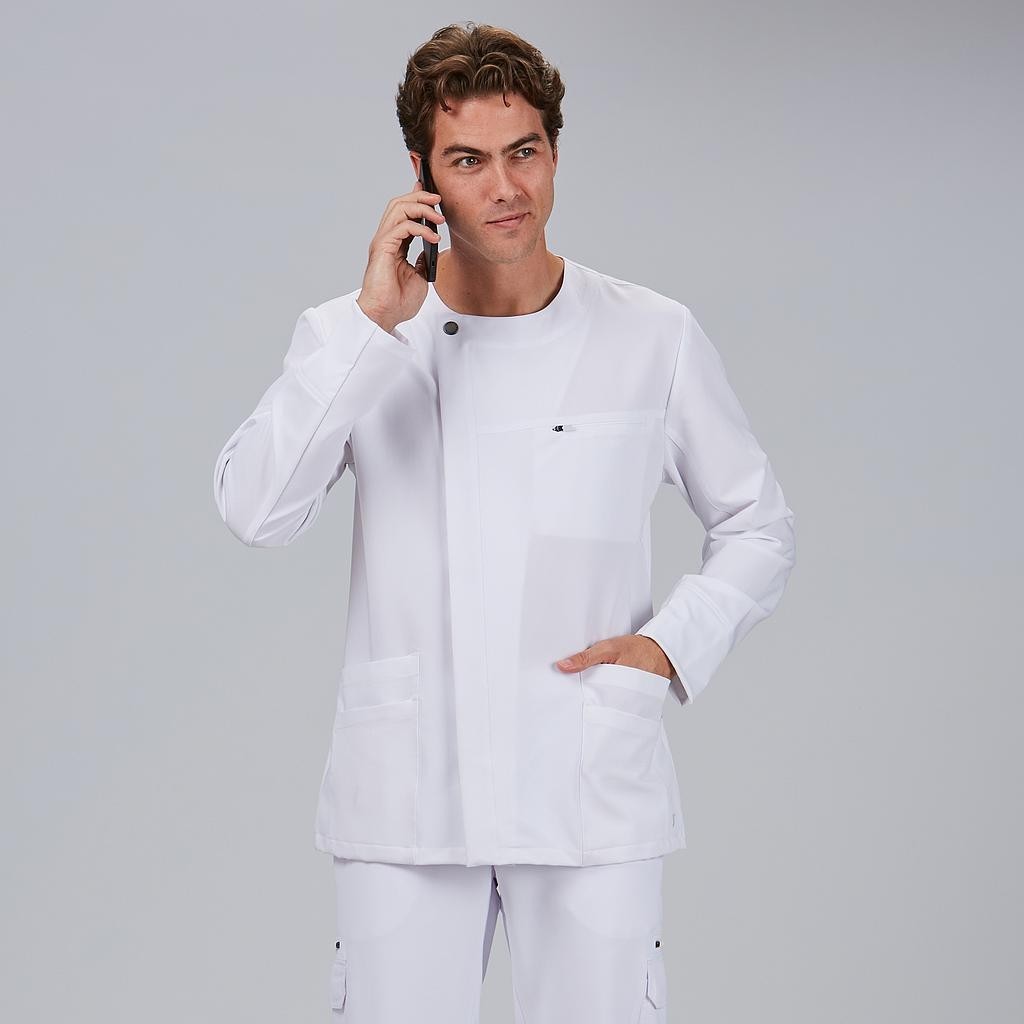 Blusa sanitaria hombre Hernán manga larga | Workers Uniformes