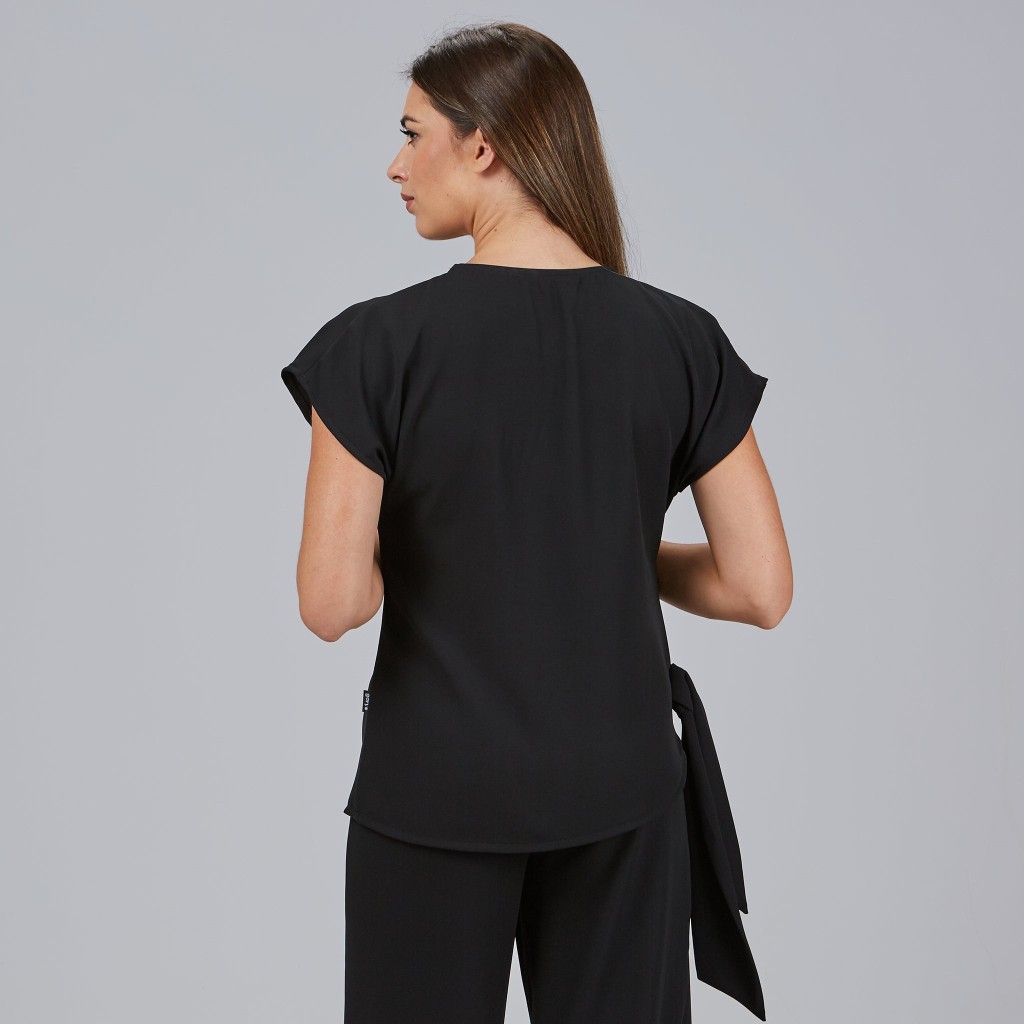 BLUSA MUJER DRAPEADO AROA
