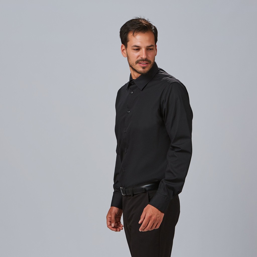 Camisa hombre slim fit para hostelería y hoteles | Workers Uniformes