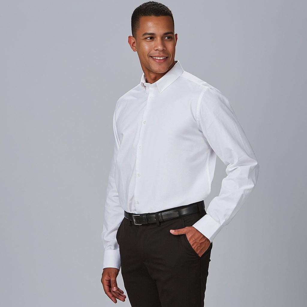 Camisa hombre slim fit para hostelería y hoteles | Workers Uniformes