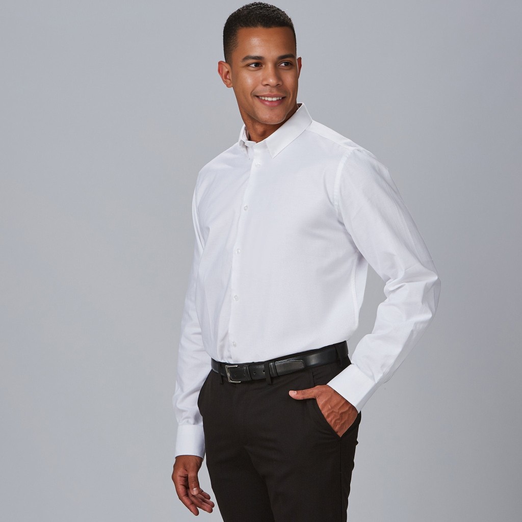 Camisa hombre slim fit para hostelería y hoteles | Workers Uniformes