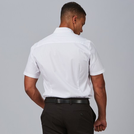 Camisa hombre cuello mao slim fit elastano Garys | WORKERS UNIFORMES