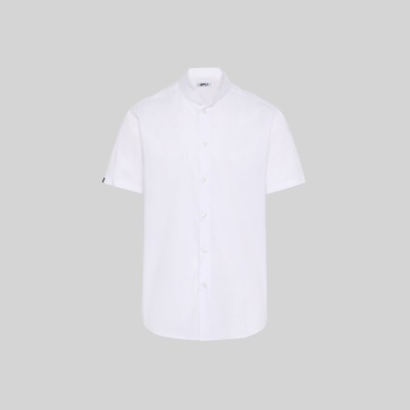 Camisa hombre cuello mao slim fit elastano Garys | WORKERS UNIFORMES