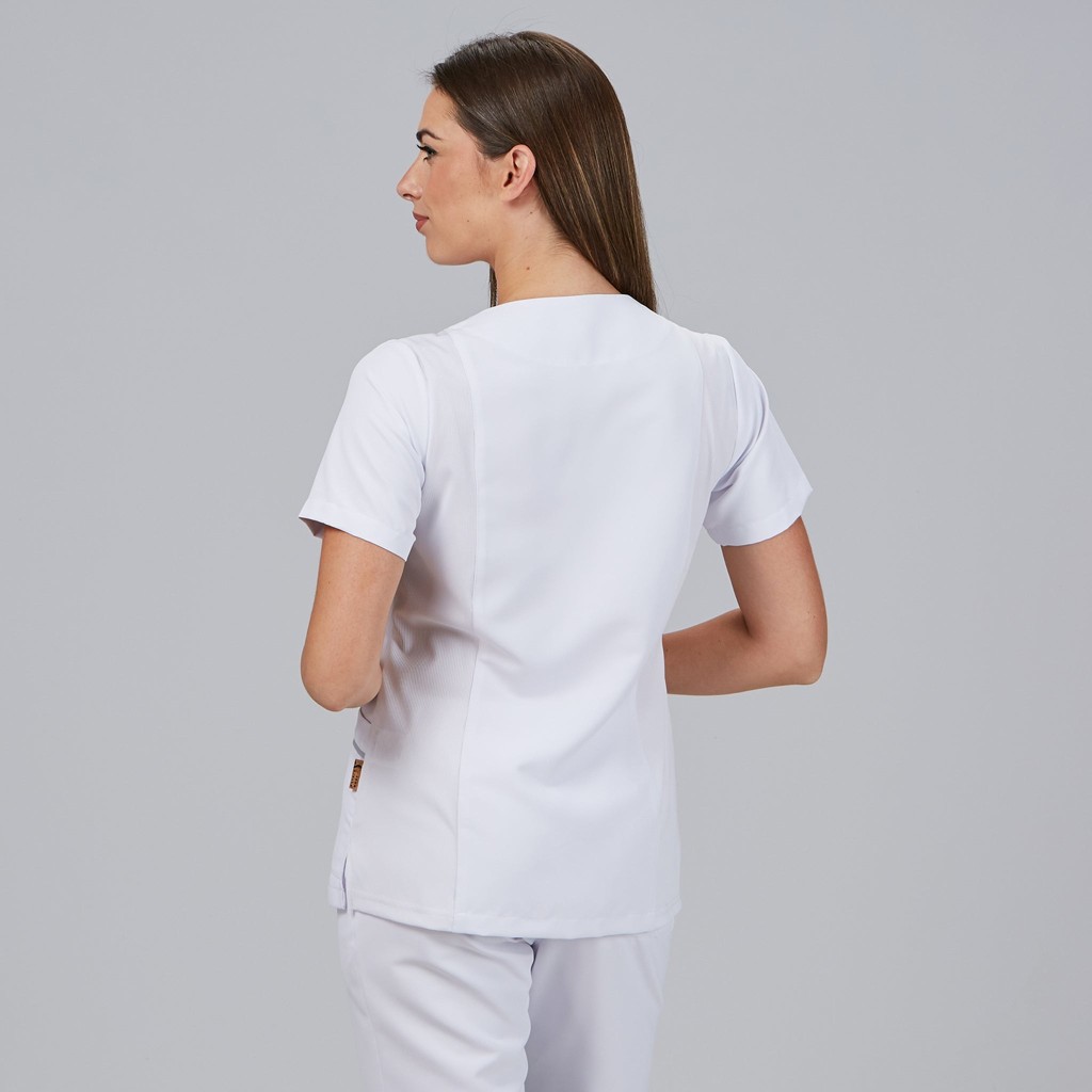 Blusa sanitaria mujer Amaya | Workers Uniformes