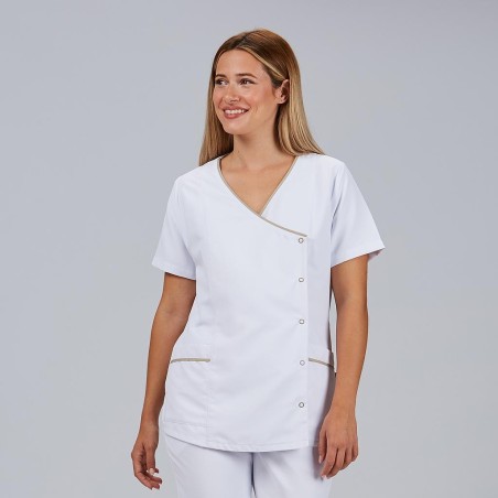 Blusa sanitaria mujer Amaya | Workers Uniformes