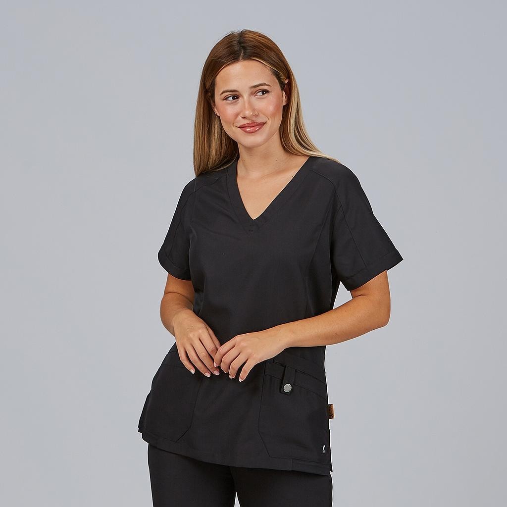 Blusa sanitaria mujer Raquel manga ranglán | Workers Uniformes