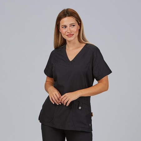 Blusa sanitaria mujer Raquel manga ranglán | Workers Uniformes