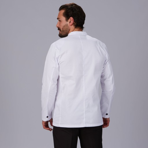 CHAQUETA HOMBRE CUELLO MAO BLANCA 2