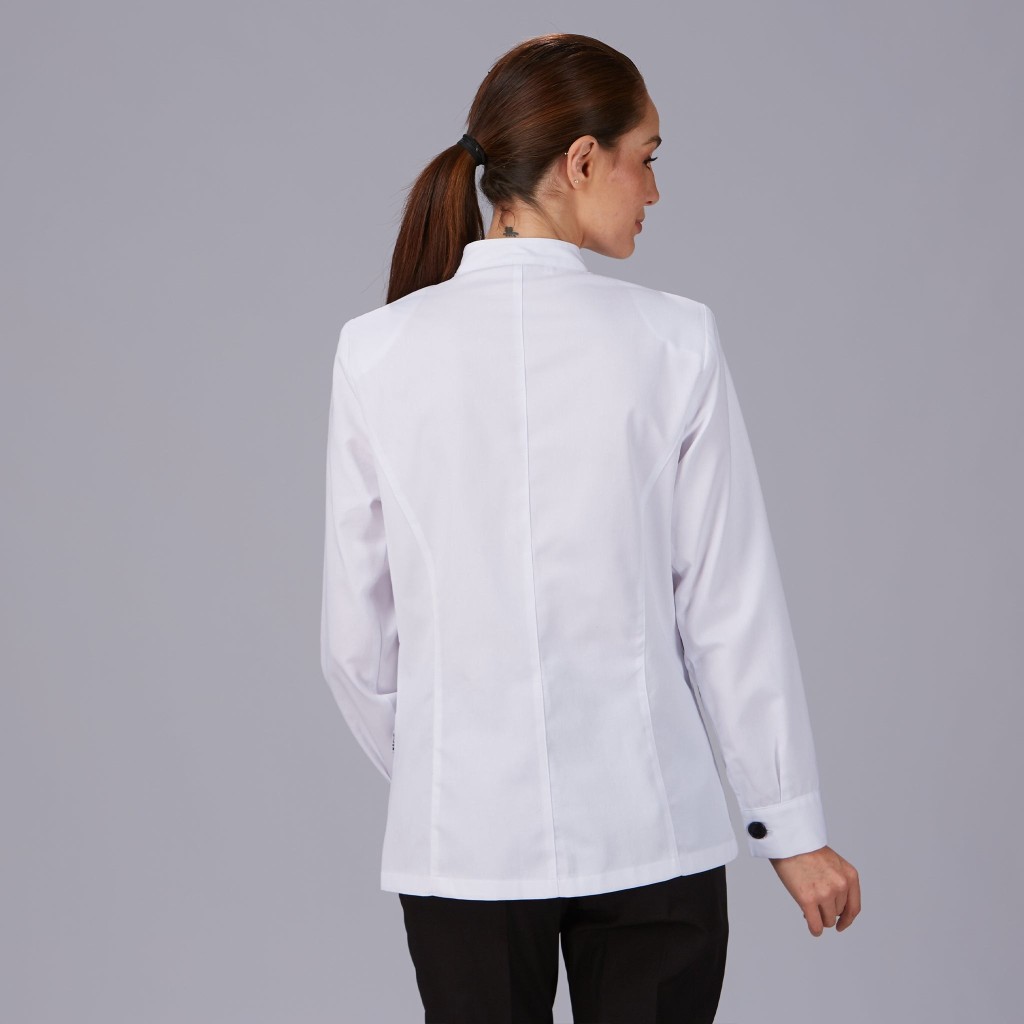 BLUSA MUJER CUELLO MAO M/LARGA