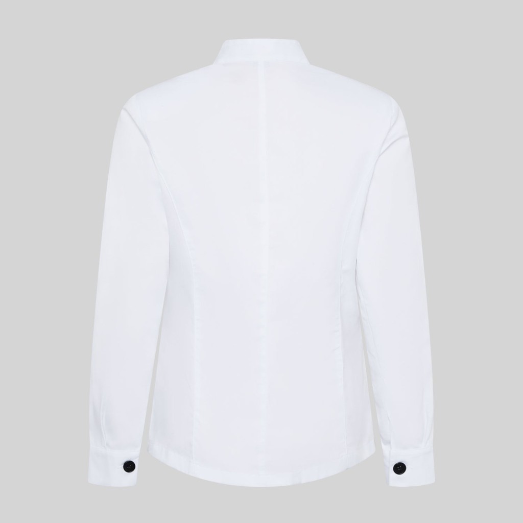 BLUSA MUJER CUELLO MAO M/LARGA