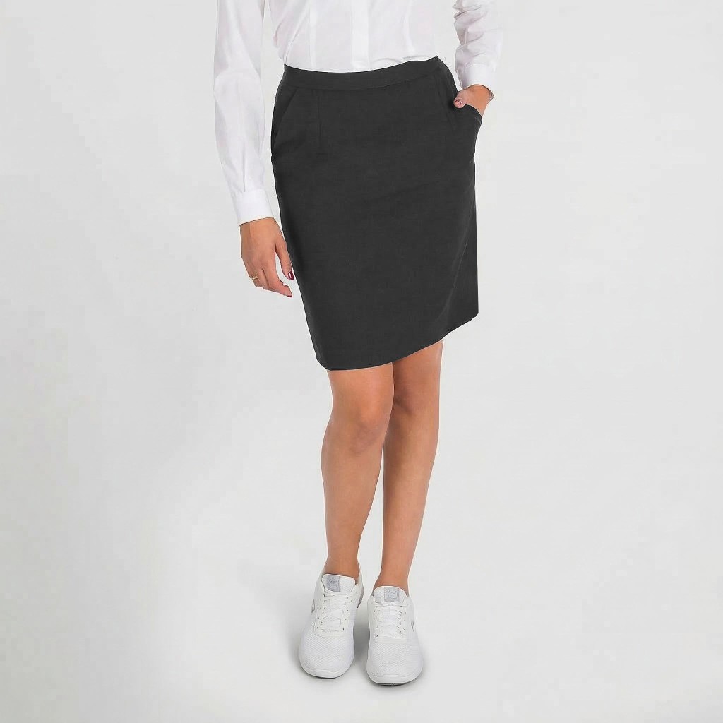 Falda profesional con bolsillos 113F00 | WORKERS UNIFORMES