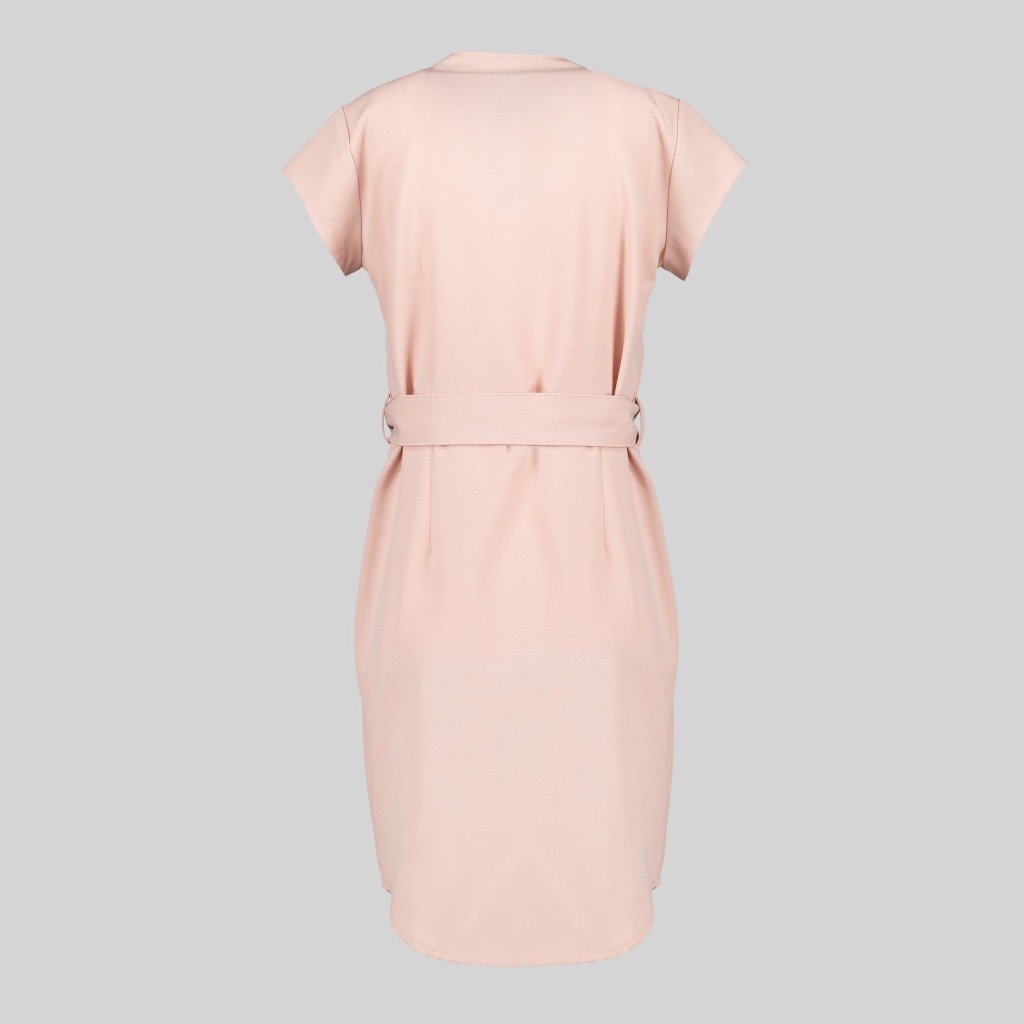 VESTIDO BOTON FORRADO VIVAZ X.LINEN