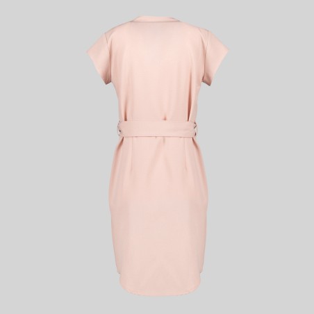 VESTIDO BOTON FORRADO VIVAZ X.LINEN