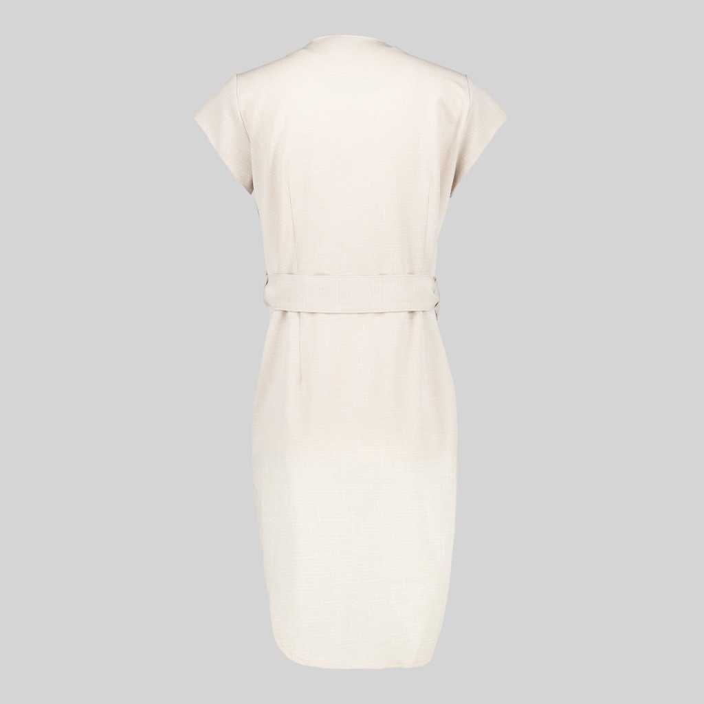 VESTIDO BOTON FORRADO VIVAZ X.LINEN
