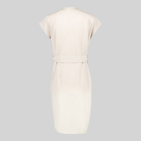VESTIDO BOTON FORRADO VIVAZ X.LINEN