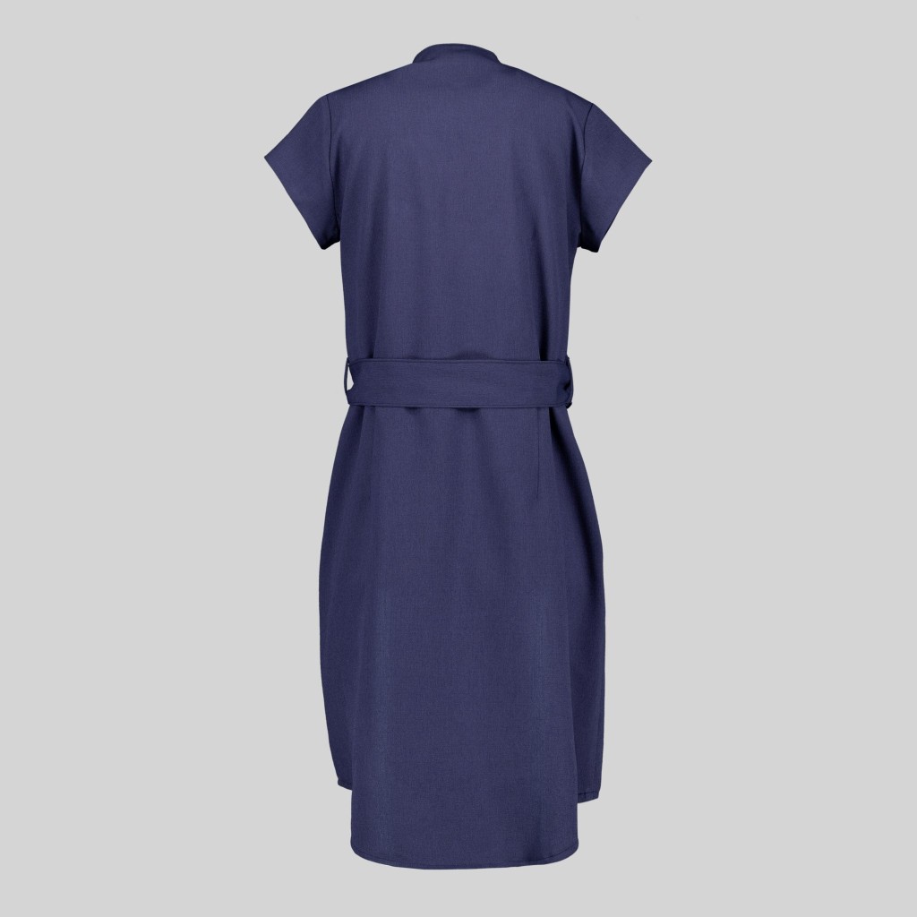 VESTIDO BOTON FORRADO VIVAZ X.LINEN
