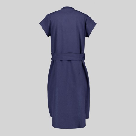 VESTIDO BOTON FORRADO VIVAZ X.LINEN