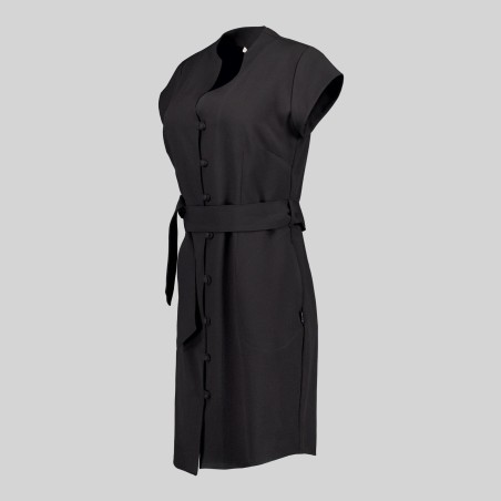 VESTIDO BOTON FORRADO VIVAZ X.LINEN