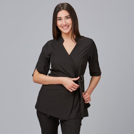 BLUSA CRUZADA MUJER BUGULA