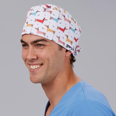 GORRO CIRUJANO TIRAS DIBUJOS
