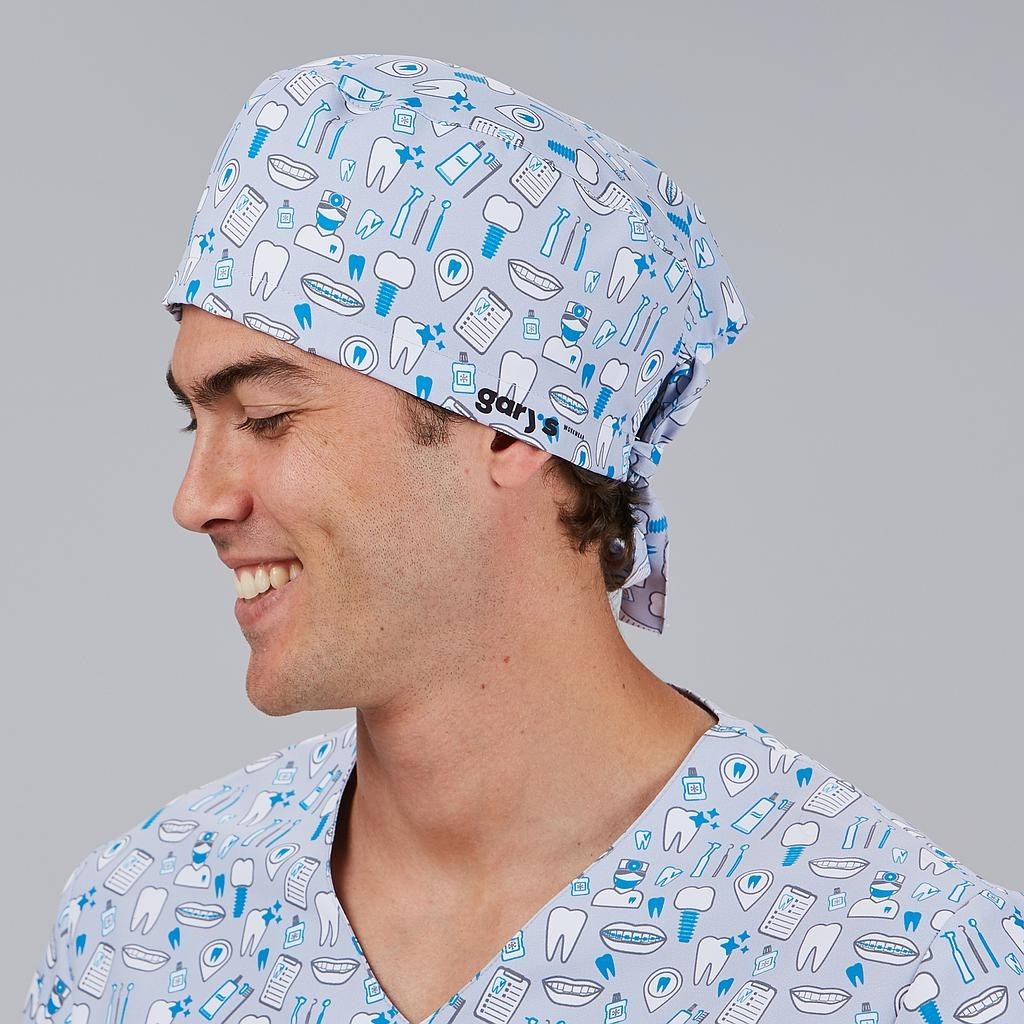GORRO CIRUJANO TIRAS DIBUJOS
