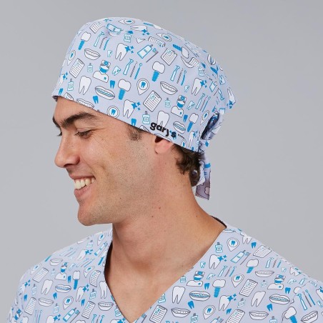 GORRO CIRUJANO TIRAS DIBUJOS
