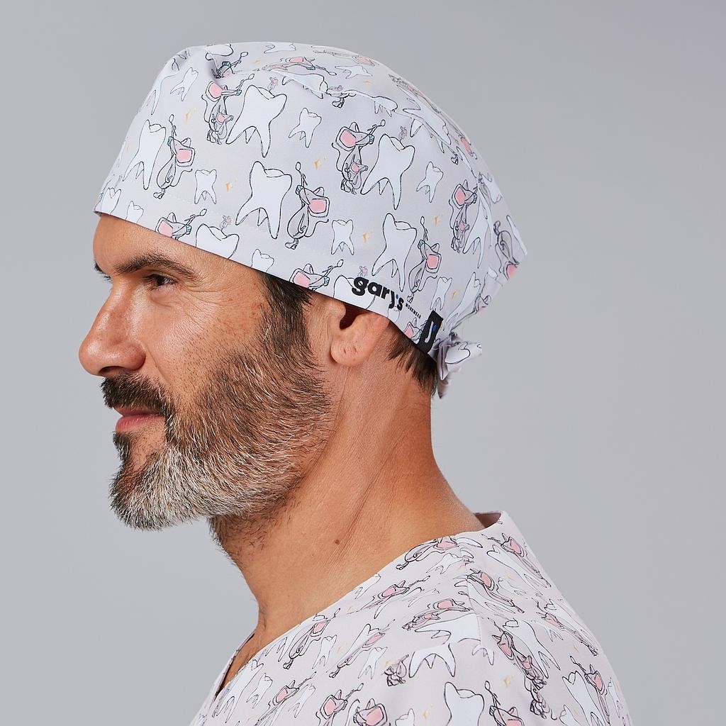 GORRO CIRUJANO TIRAS DIBUJOS