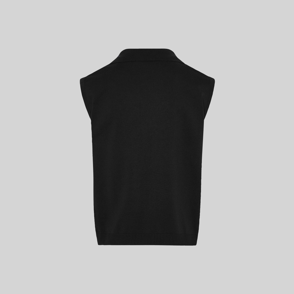 CHALECO CUELLO SOLAPA ABOTONADO HOMBRE