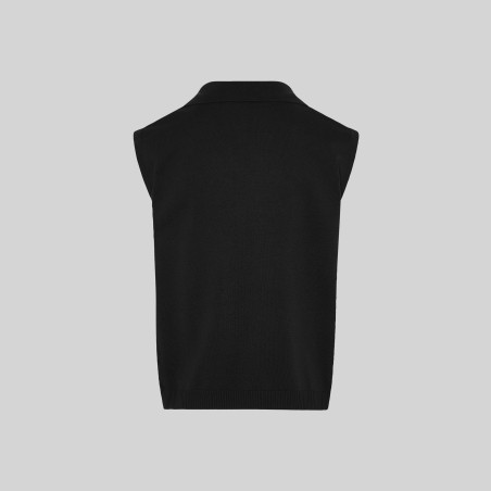 CHALECO CUELLO SOLAPA ABOTONADO HOMBRE