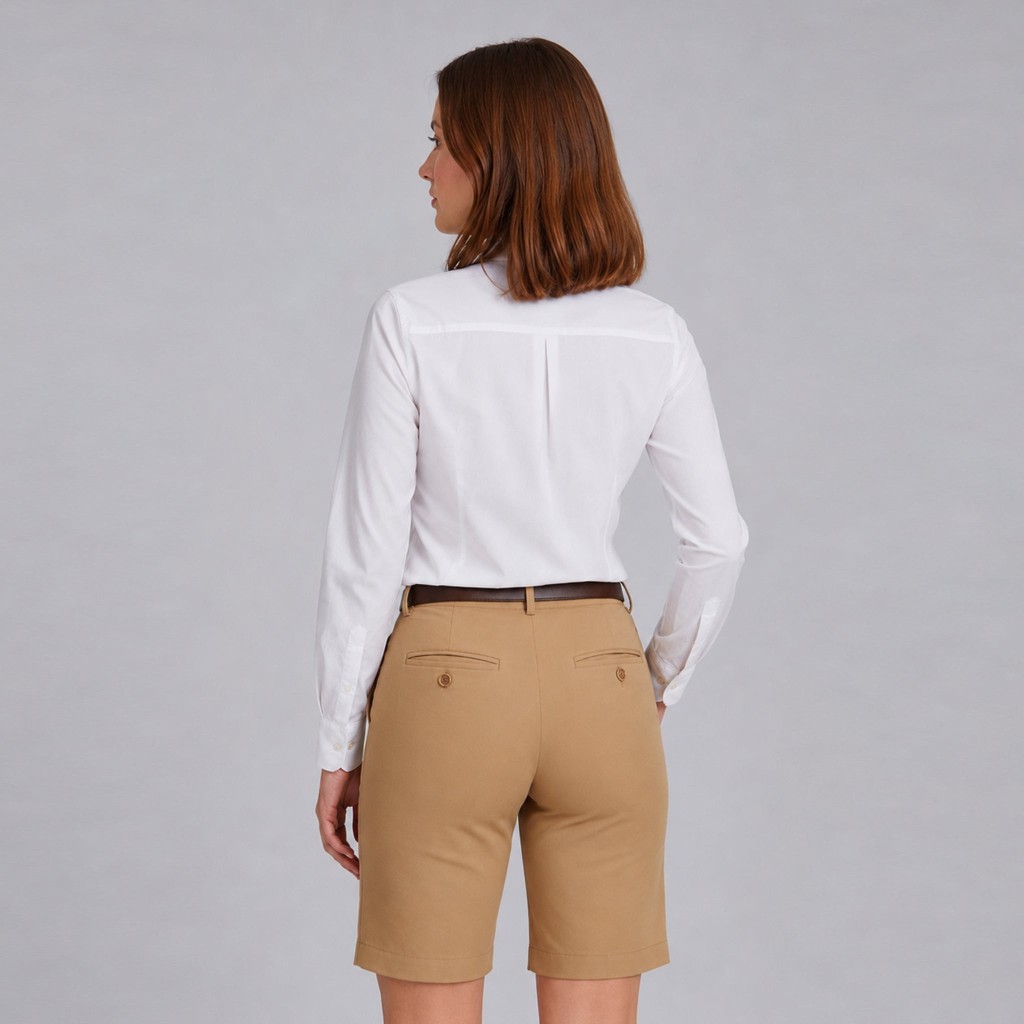 Bermuda Mujer Chino T400 | Uniforme Profesional | Workers Uniformes