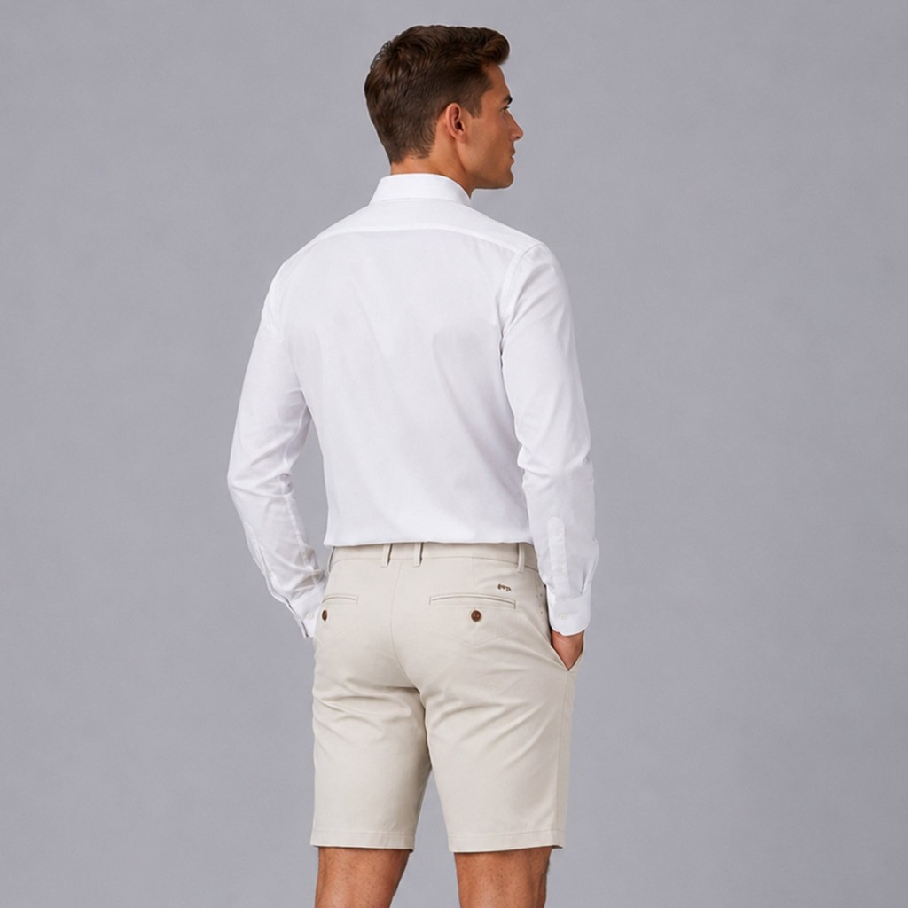 Bermuda Hombre Chino T400 | Uniforme Profesional | Workers Uniformes