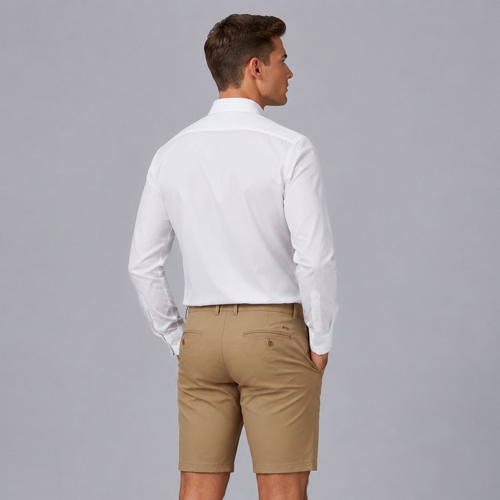 Bermuda Hombre Chino T400 | Uniforme Profesional | Workers Uniformes