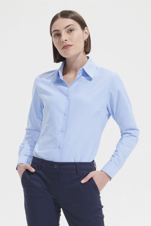 Camisa mujer SOL'S Embassy manga larga | Workers Uniformes