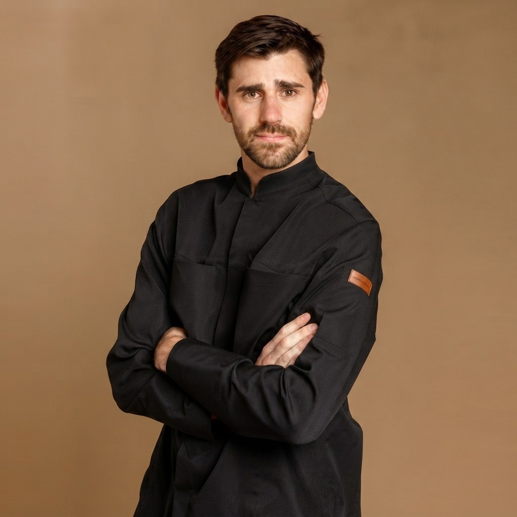 Chaqueta Cocina Hombre Esturión | Workers Uniformes