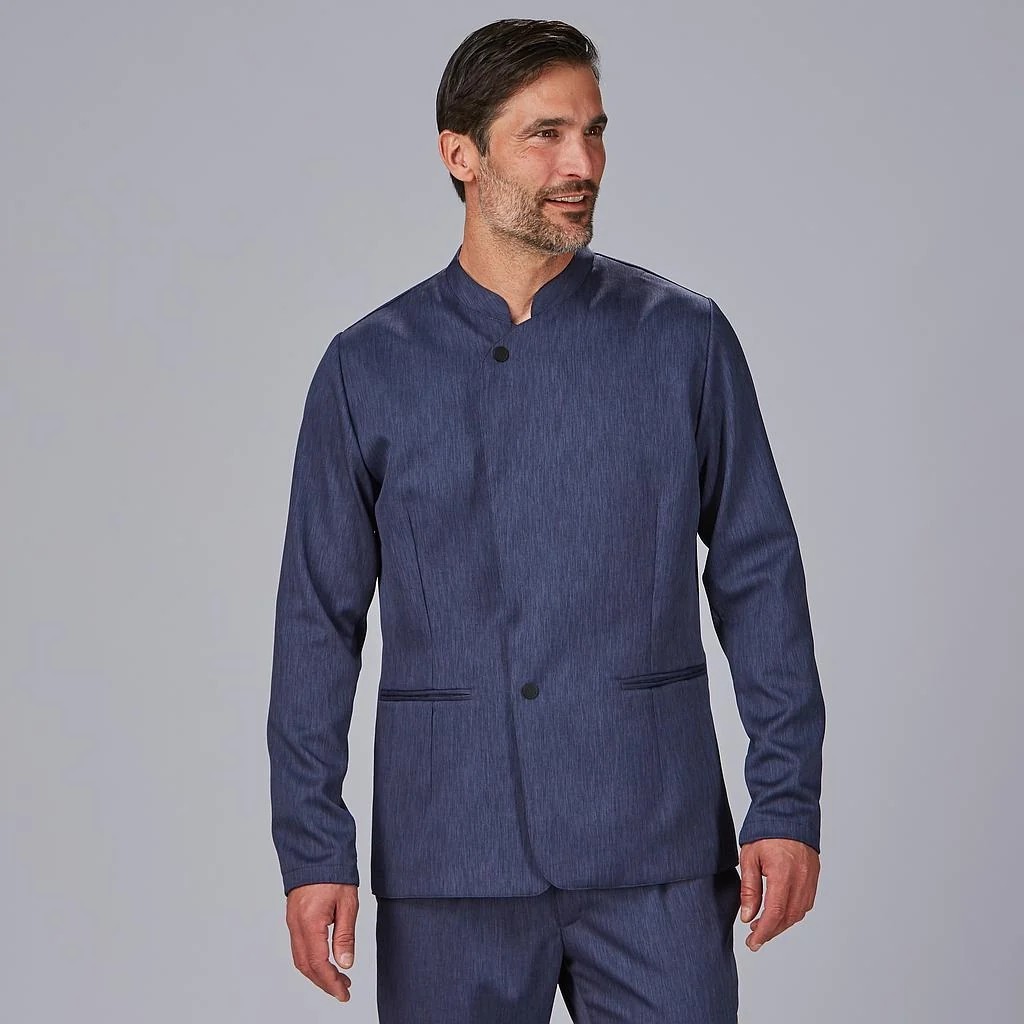 Chaqueta Hombre Cuello Mao Alcalá | Workers Uniformes