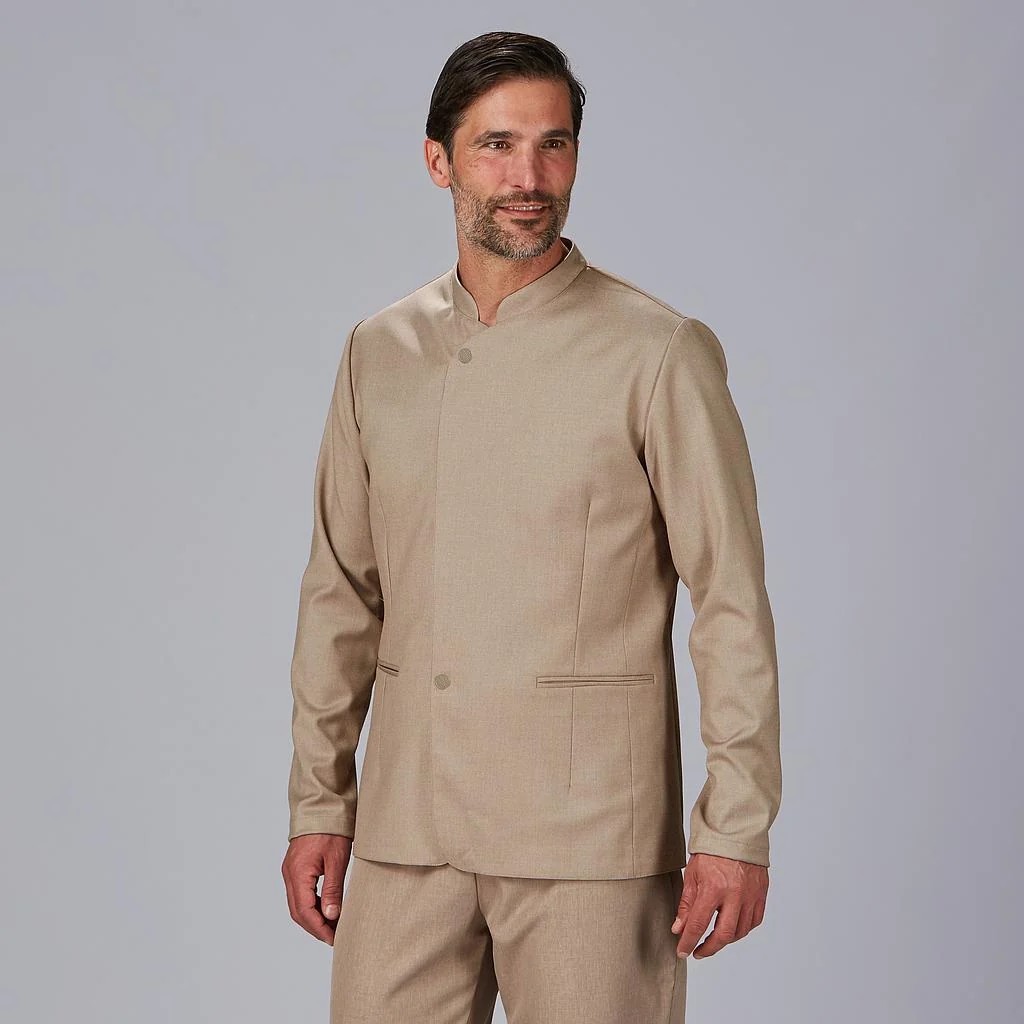 Chaqueta Hombre Cuello Mao Alcalá | Workers Uniformes