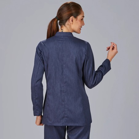CHAQUETA MUJER CUELLO MAO CAMPOS