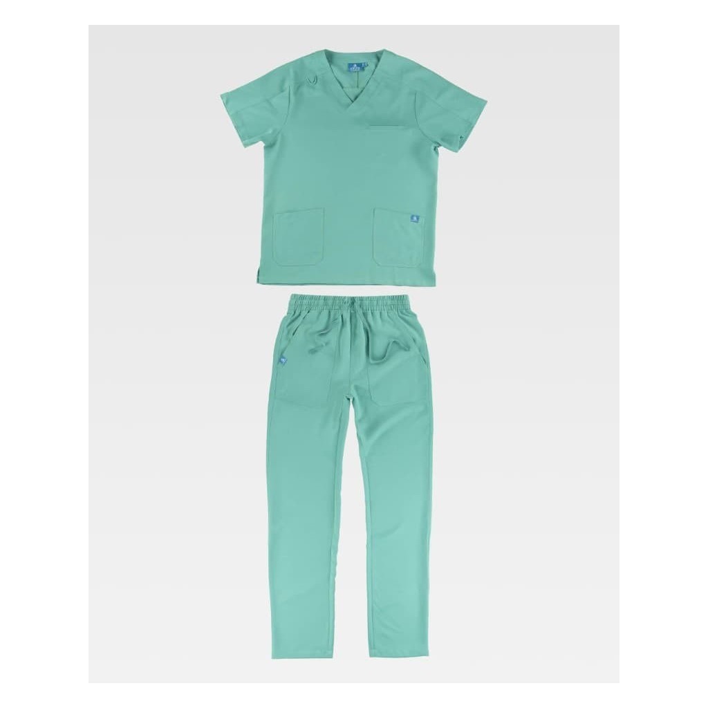 CONJUNTO PIJAMA SANITARIO ELÁSTICO