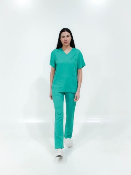 CONJUNTO PIJAMA SANITARIO ELÁSTICO