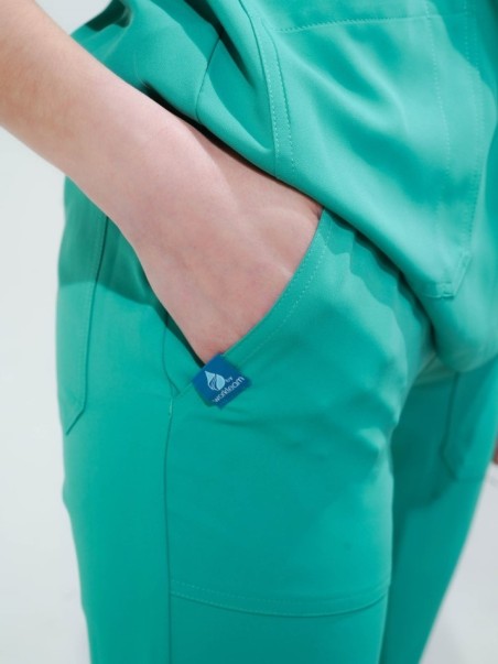 CONJUNTO PIJAMA SANITARIO ELÁSTICO