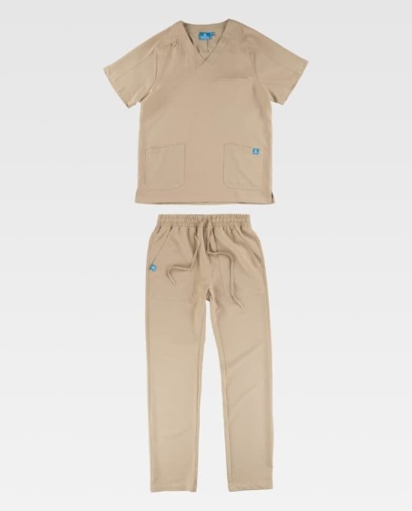 CONJUNTO PIJAMA SANITARIO ELÁSTICO