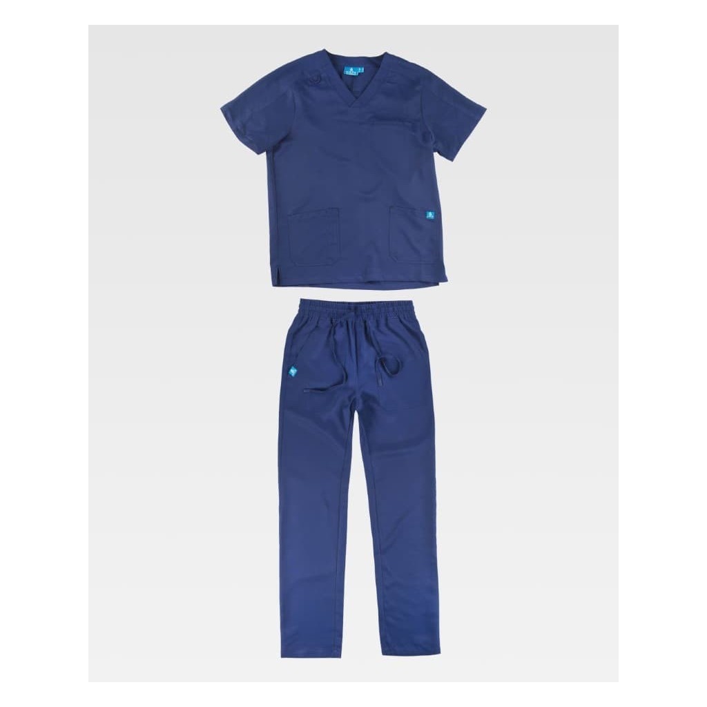 CONJUNTO PIJAMA SANITARIO ELÁSTICO