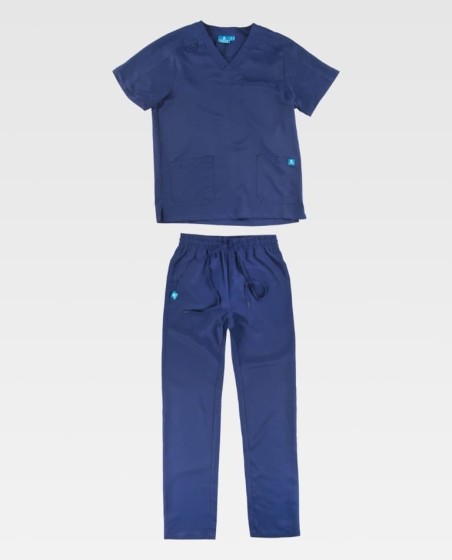 CONJUNTO PIJAMA SANITARIO ELÁSTICO