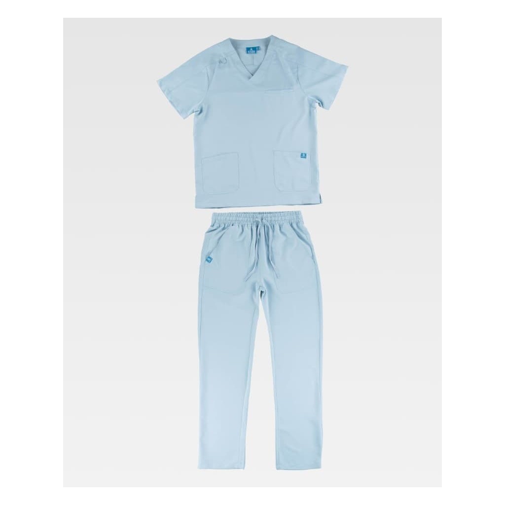 CONJUNTO PIJAMA SANITARIO ELÁSTICO