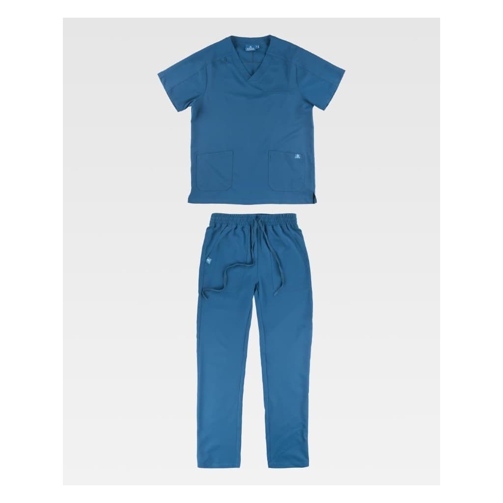 CONJUNTO PIJAMA SANITARIO ELÁSTICO